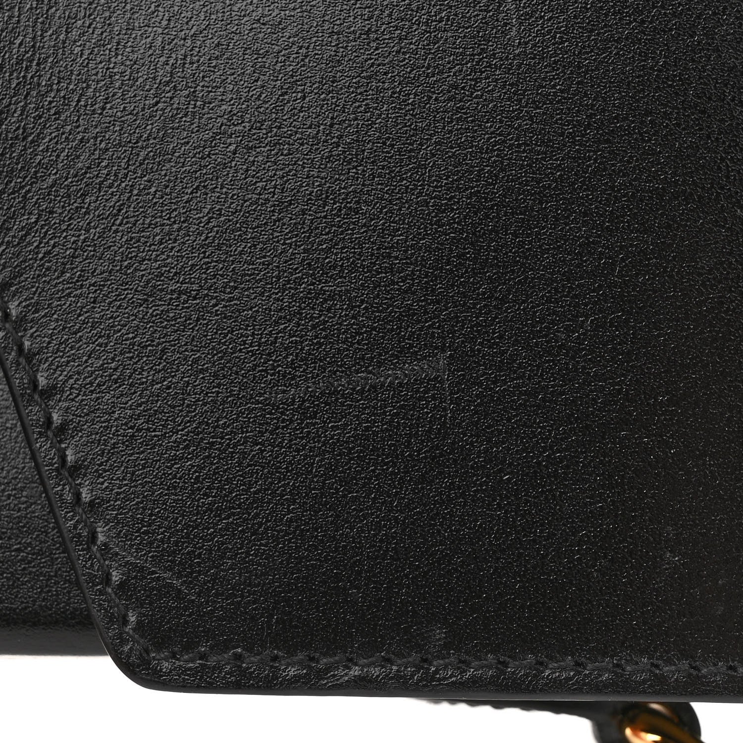 Gucci Textured Dollar Calfskin Mini Horsebit 1955 Crossbody Bag Black 11 of 16