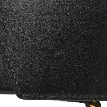Gucci Textured Dollar Calfskin Mini Horsebit 1955 Crossbody Bag Black 11 of 16