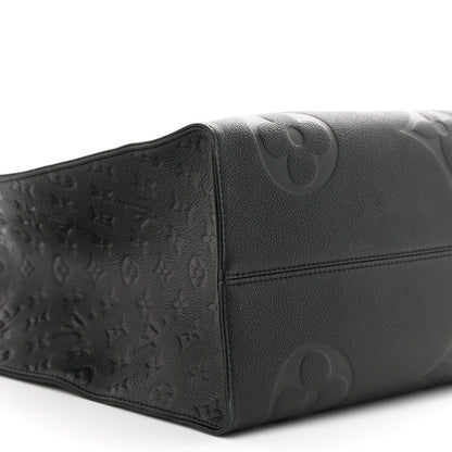 Louis Vuitton Empreinte Monogram Giant Onthego GM Black 8 of 10