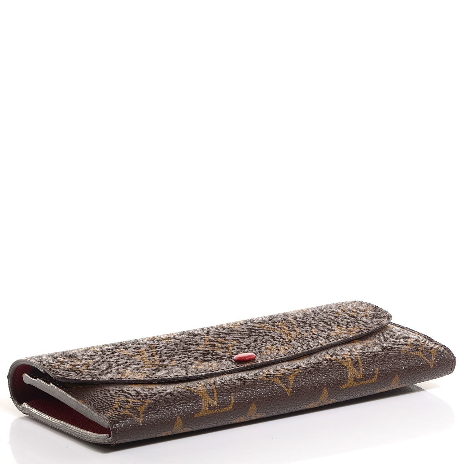 Louis Vuitton Monogram Emilie Wallet Red 4 of 7