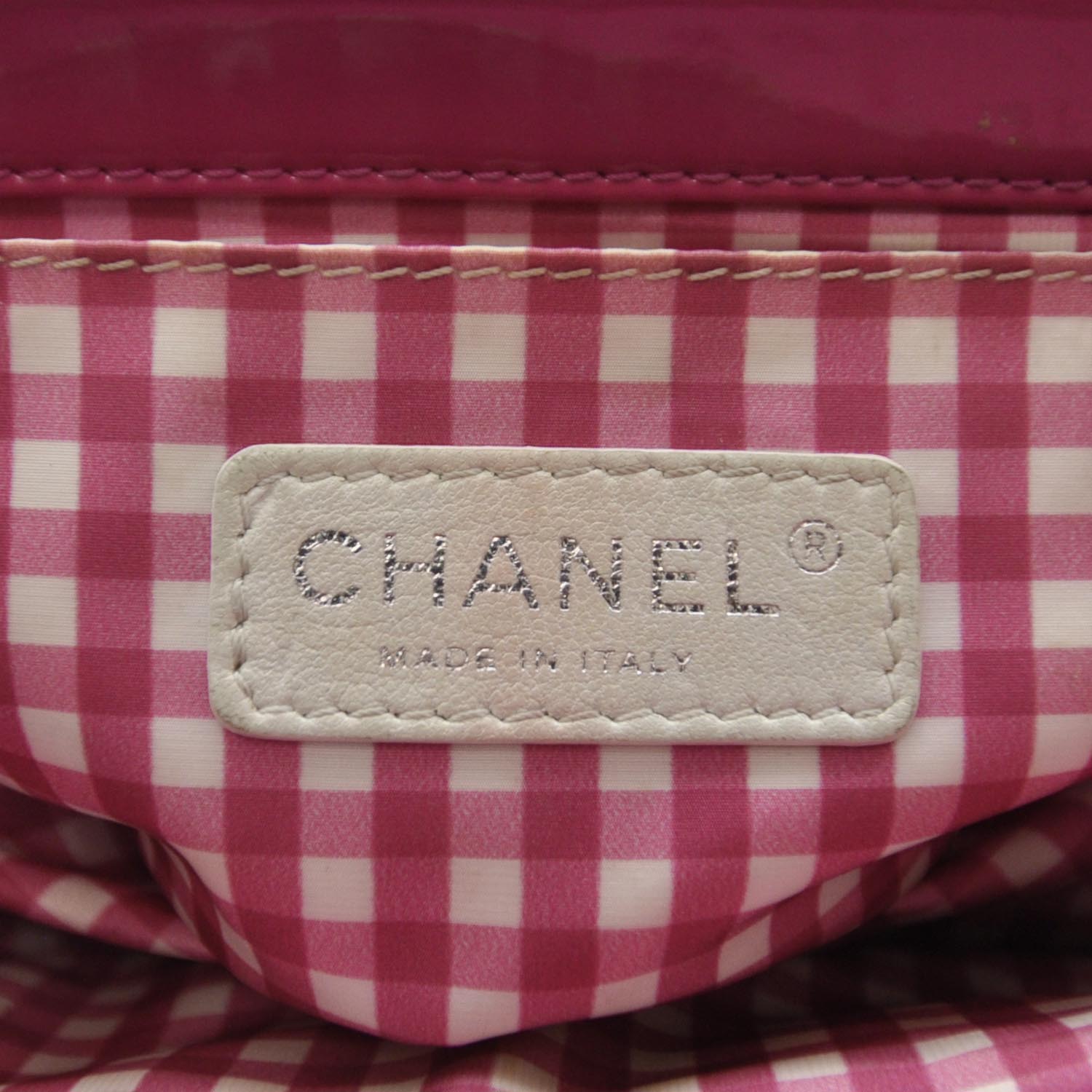 Chanel Vinyl Small Flap Pink 6 of 7