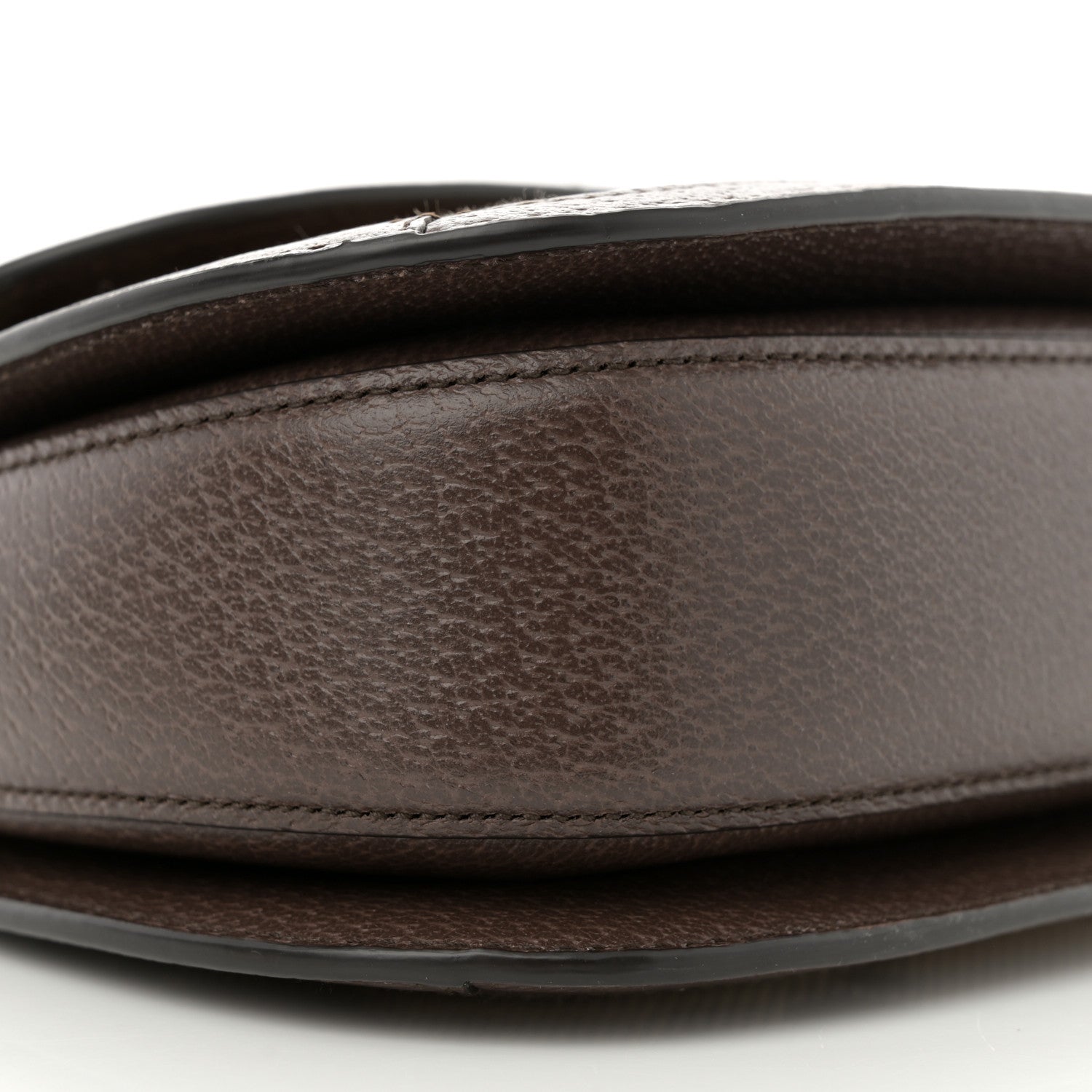 Gucci Monogram Jumbo GG Textured Dollar Calfskin Web Small Bamboo 1947 Top Handle Bag Camel Ebony New Acero 10 of 12