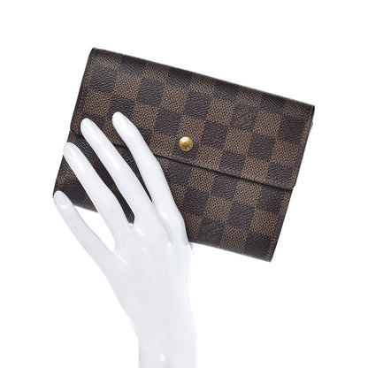 Louis Vuitton Damier Ebene Alexandra Wallet 2 of 9