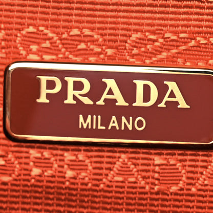 Prada Saffiano Lux Mini Re-Edition Shoulder Bag Arancio 8 of 11