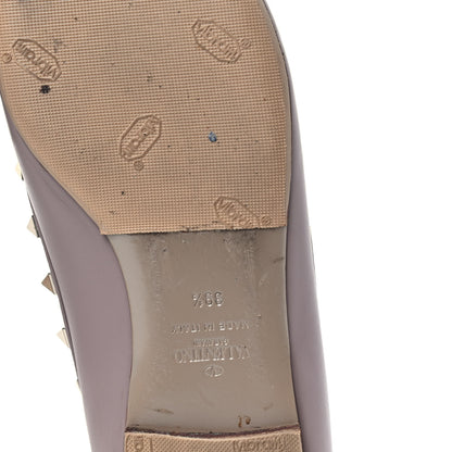 Valentino Garavani Nappa Rockstud Ballerina Flats 39.5 Poudre 14 of 22