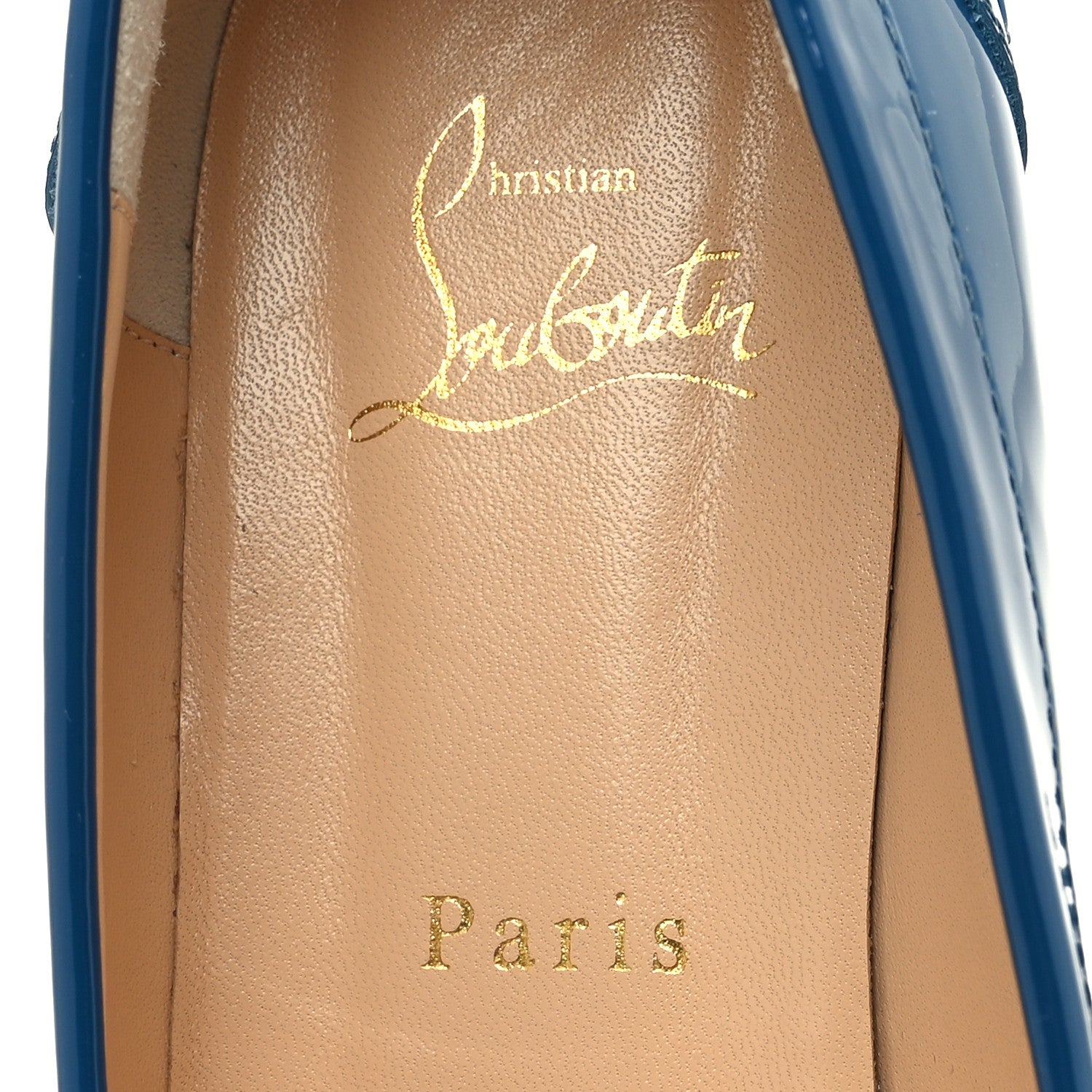 Christian Louboutin Patent Lock Woody Loafers 39 Ludgwig White 7 of 8