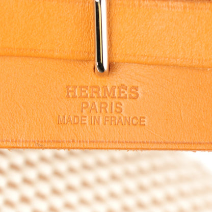 Hermes Toile Natural Barenia Herbag TPM Natural Black 6 of 9