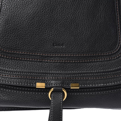 Chloe Calfskin Large Marcie Satchel Black 14 of 14