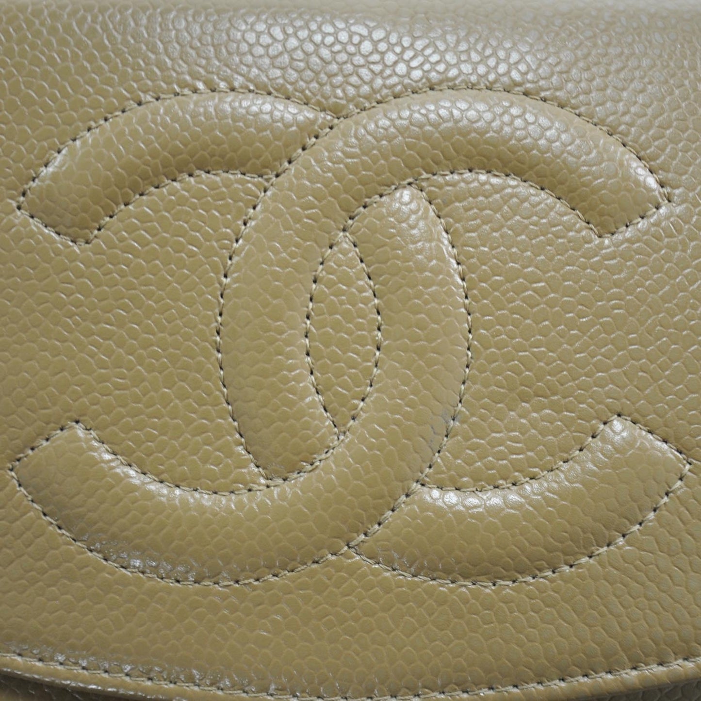 Caviar Wallet on Chain WOC Beige