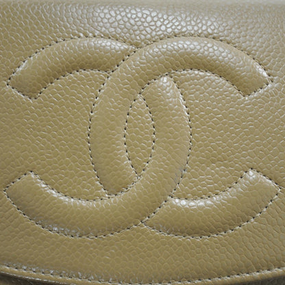 Chanel Caviar Wallet on Chain WOC Beige 10 of 10