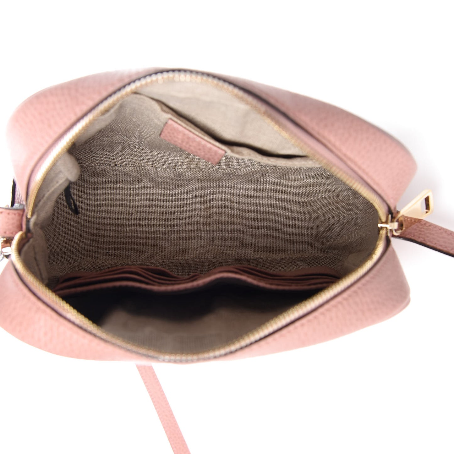 Monogram Mini Bree Messenger Bag Beige Soft Pink
