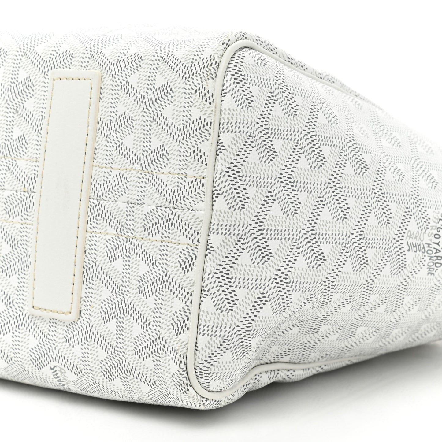 Goyardine Rouette PM White