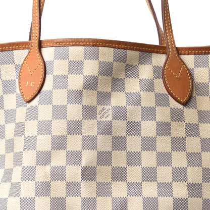 Louis Vuitton Damier Azur Neverfull MM 10 of 10