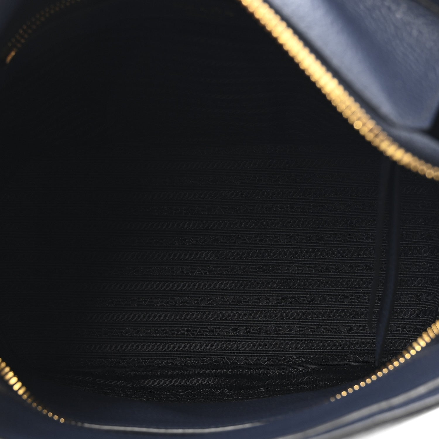 Prada Vitello Phenix Logo Hobo Bluette 4 of 8