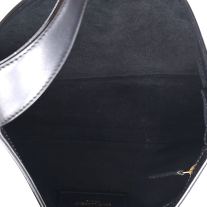 Saint Laurent Smooth Calfskin Le 5 A 7 Hobo Black 5 of 10