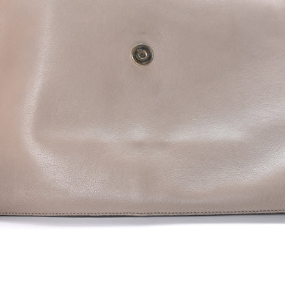 Chloe Calfskin Suede Medium Faye Shoulder Bag Motty Grey 14 of 23