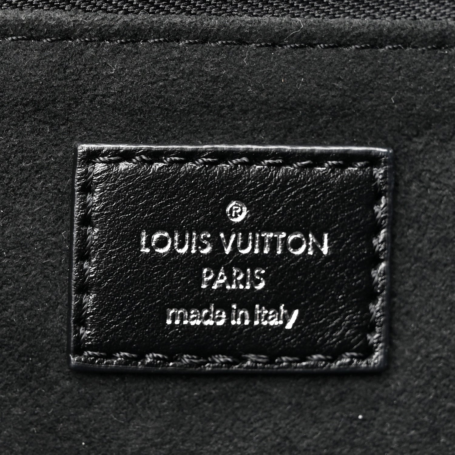 Louis Vuitton Lambskin CarryAll Vibe MM Black 7 of 10