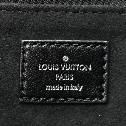 Louis Vuitton Lambskin CarryAll Vibe MM Black 7 of 10