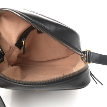 Gucci Calfskin Matelasse GG Marmont Travel Bag Black 5 of 10