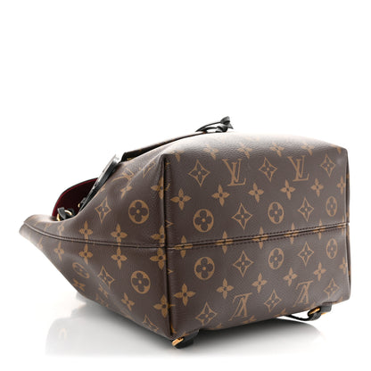 Louis Vuitton Monogram Montsouris PM Black 4 of 9