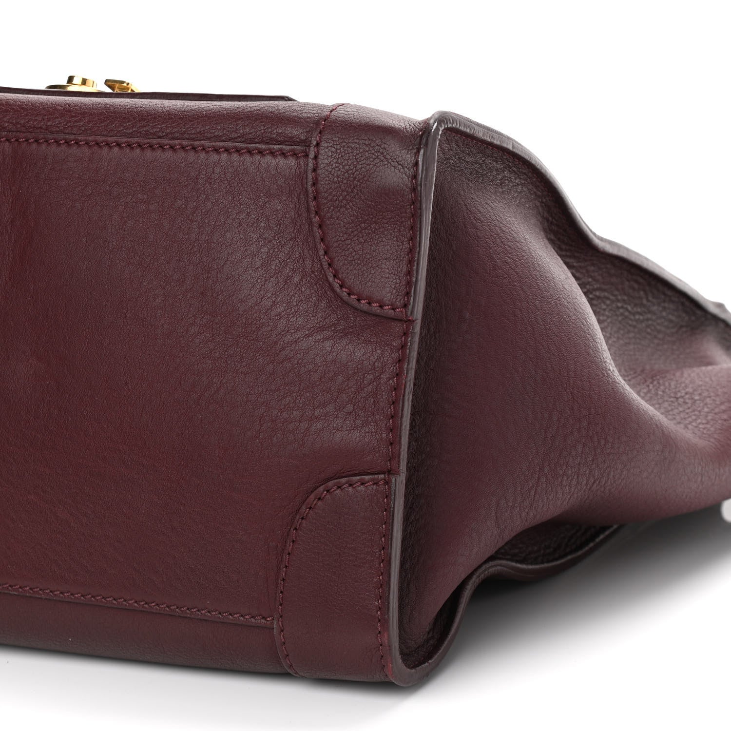 Celine Smooth Calfskin Mini Envelope Luggage Burgundy 8 of 8