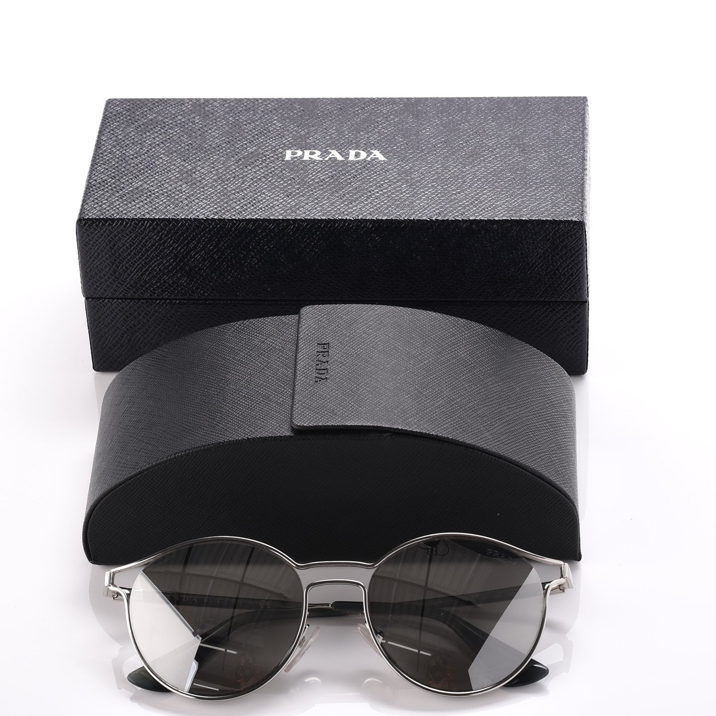 Mirrored Cinema Sunglasses SPR 62S Silver