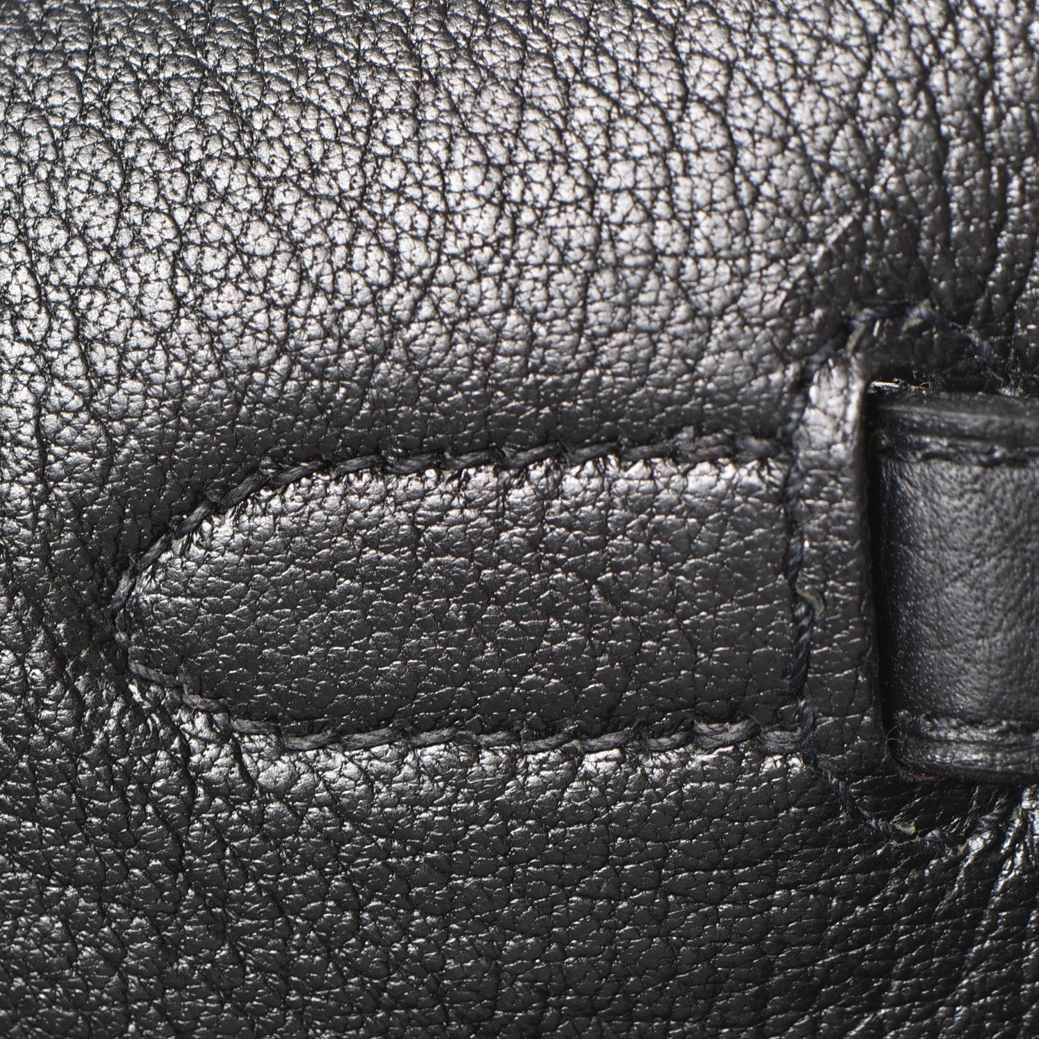 Hermes Taurillon Clemence Birkin 35 Black 17 of 35