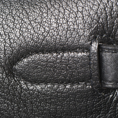 Hermes Taurillon Clemence Birkin 35 Black 17 of 35