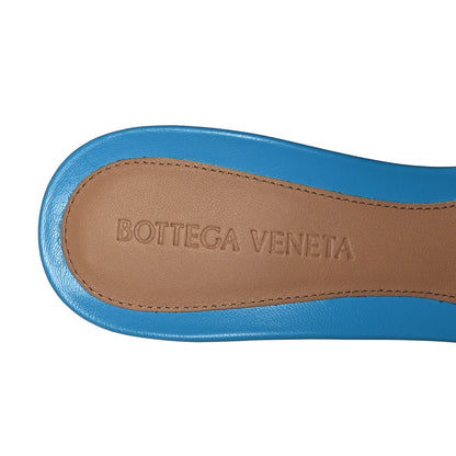 Bottega Veneta Lambskin Stretch Mule Sandals 35.5 Sky Blue 7 of 7