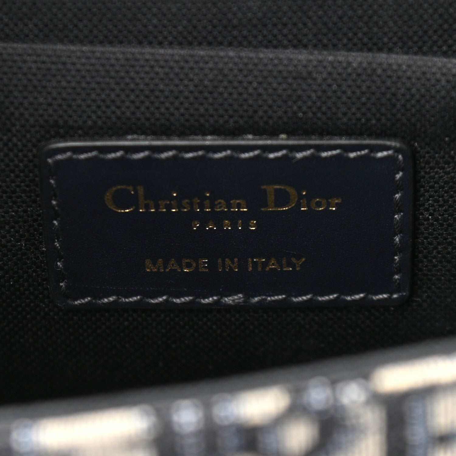 Christian Dior Oblique 30 Montaigne Box Bag Blue 6 of 10