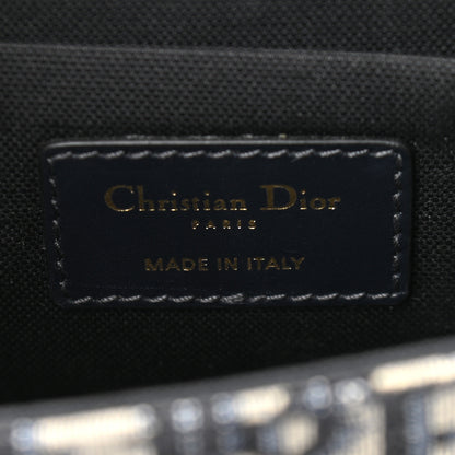 Christian Dior Oblique 30 Montaigne Box Bag Blue 6 of 10