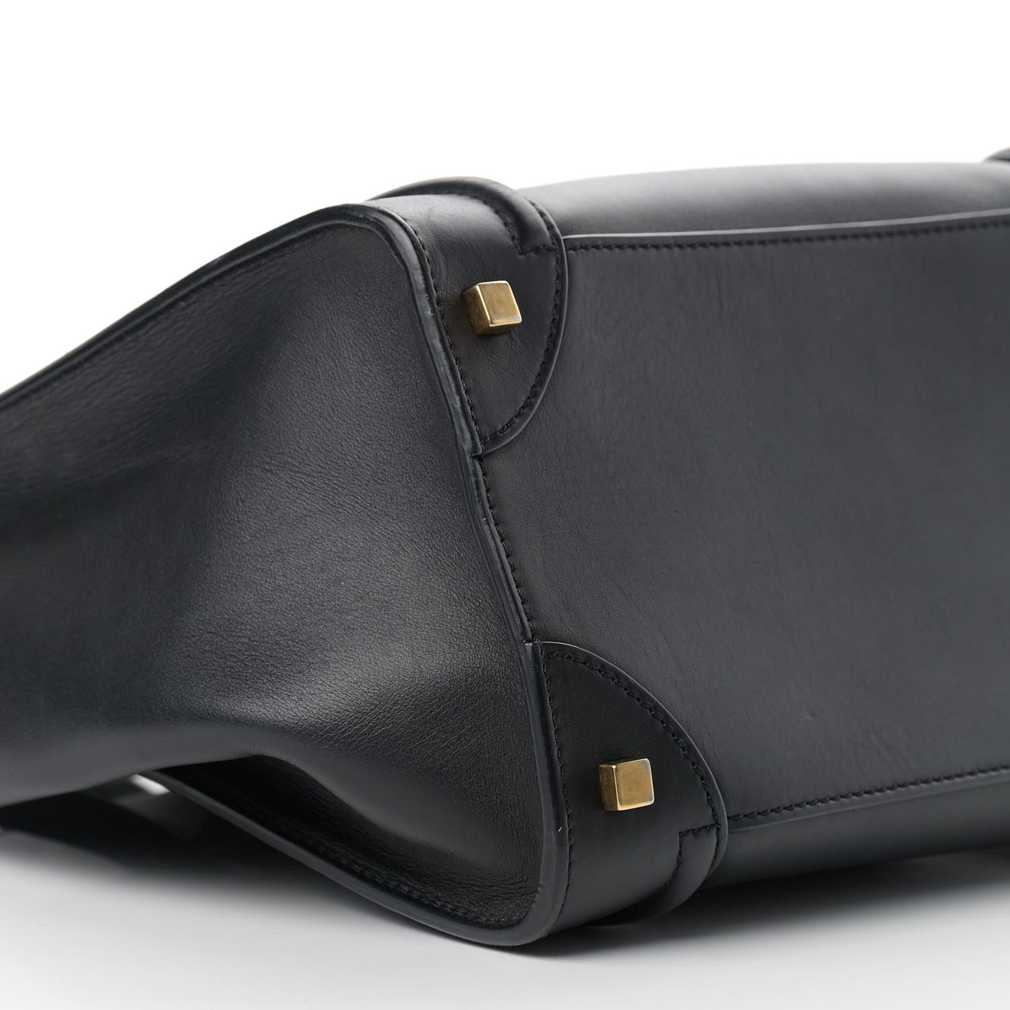 Smooth Calfskin Mini Luggage Black