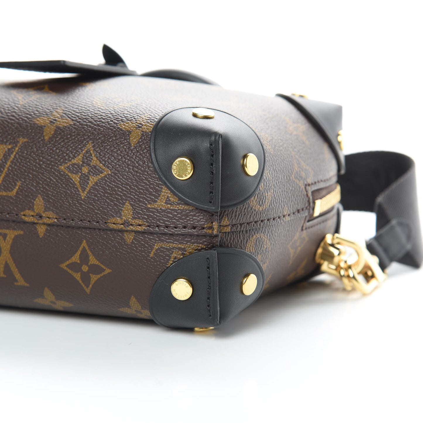 Monogram Petite Malle Souple Black