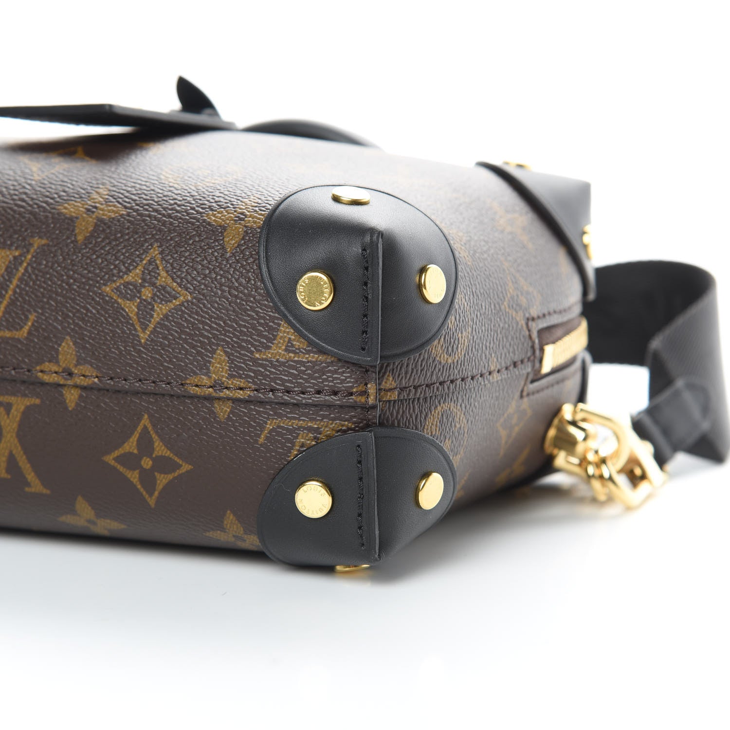 Louis Vuitton Monogram Petite Malle Souple Black 11 of 11