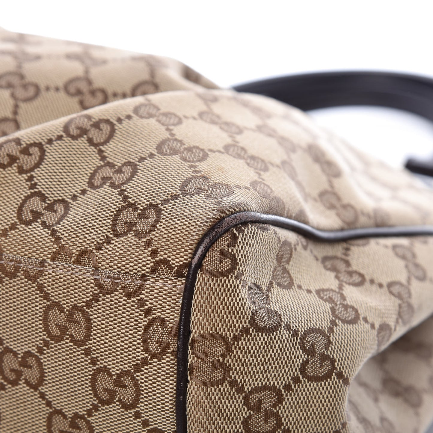 Monogram Medium Sukey Tote Dark Brown