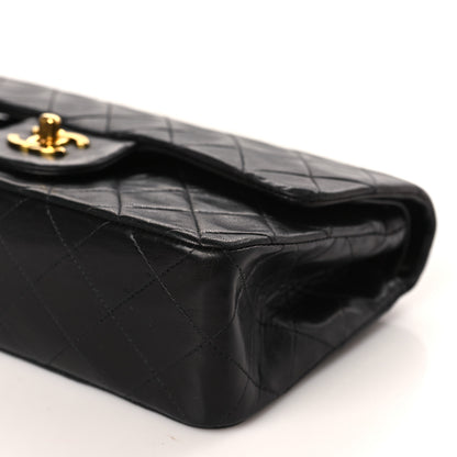 Chanel Lambskin Quilted Small Double Flap Black 9 of 9