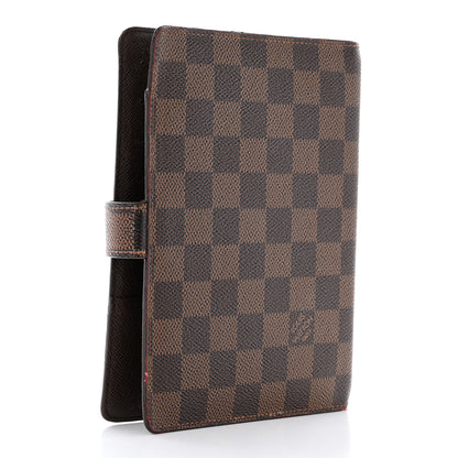 Louis Vuitton Damier Ebene Medium Ring Agenda Cover 3 of 7