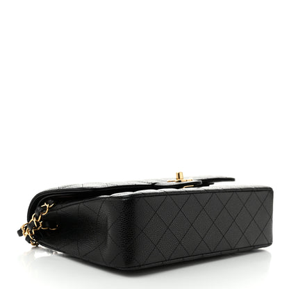 Chanel Caviar Quilted Medium Double Flap Black 4 of 11
