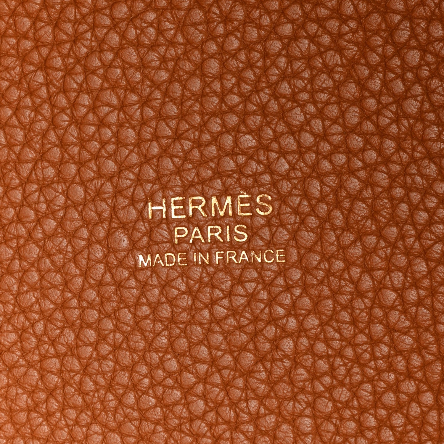 Hermes Taurillon Clemence Picotin Lock 22 MM Gold 6 of 11