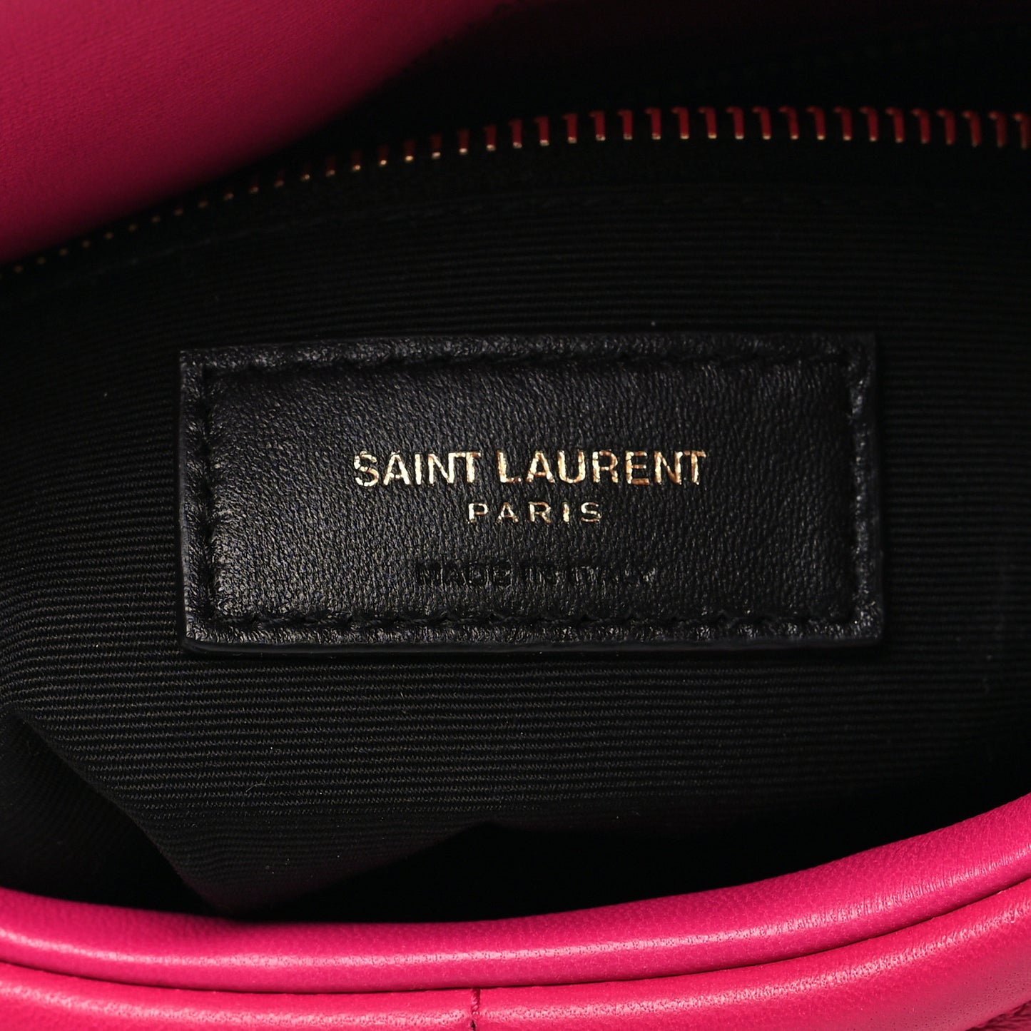 Lambskin Quilted Toy Loulou Puffer Monogram Chain Satchel Bubblegum