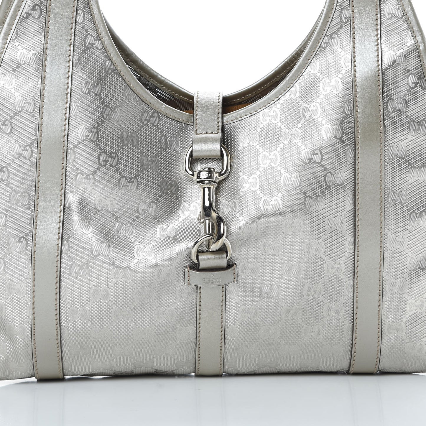 Imprime Monogram Medium Joy Shoulder Bag Silver