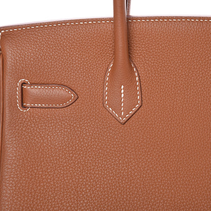 Hermes Togo Birkin 30 Gold 16 of 36