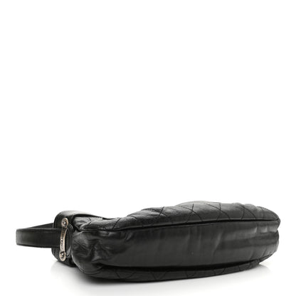 Chanel Calfskin Quilted Shoulder Bag Black 3 of 10