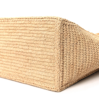Louis Vuitton Raffia Summer Shopper Tote MM 11 of 11