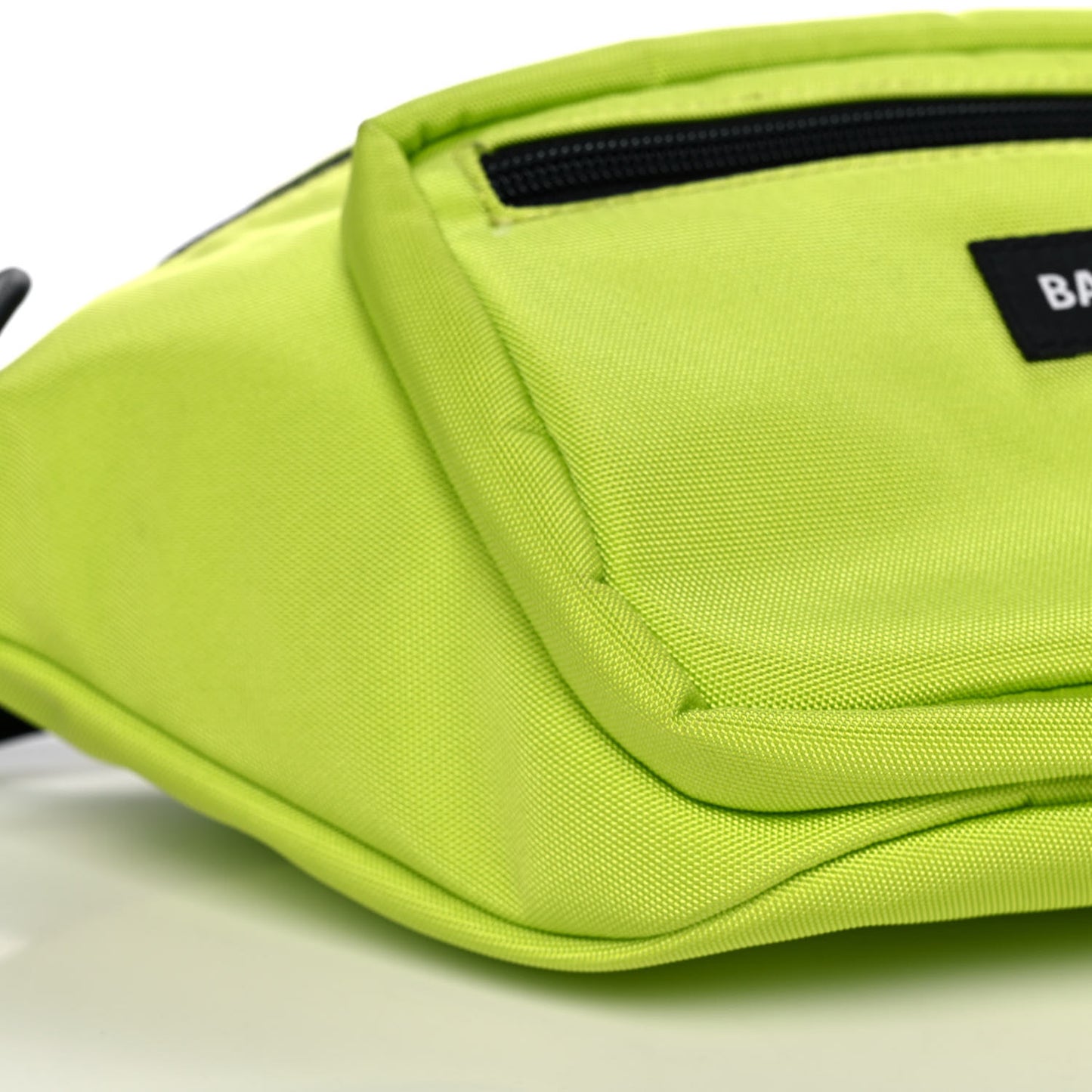 Nylon Canvas Explorer Belt Bag Acid Green
