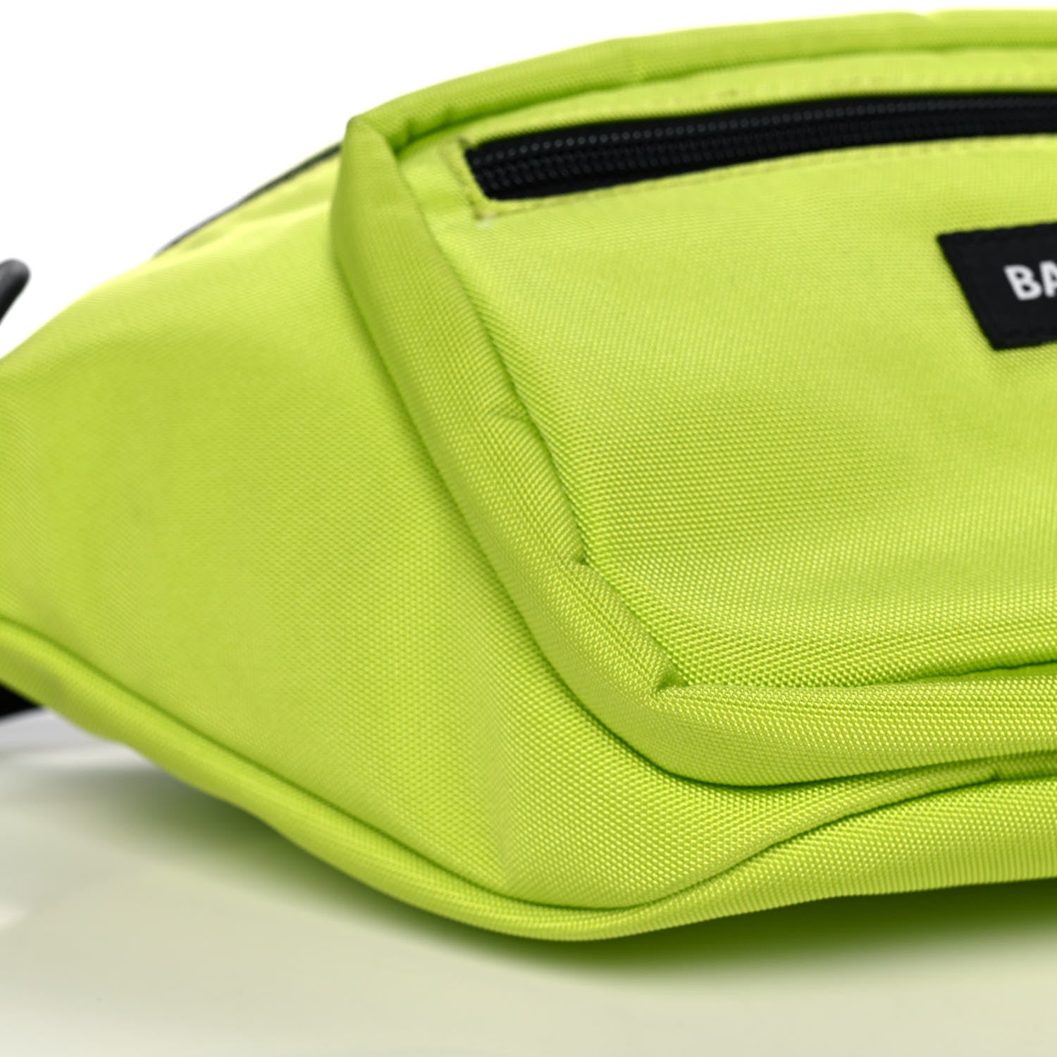 Balenciaga Nylon Canvas Explorer Belt Bag Acid Green 9 of 12