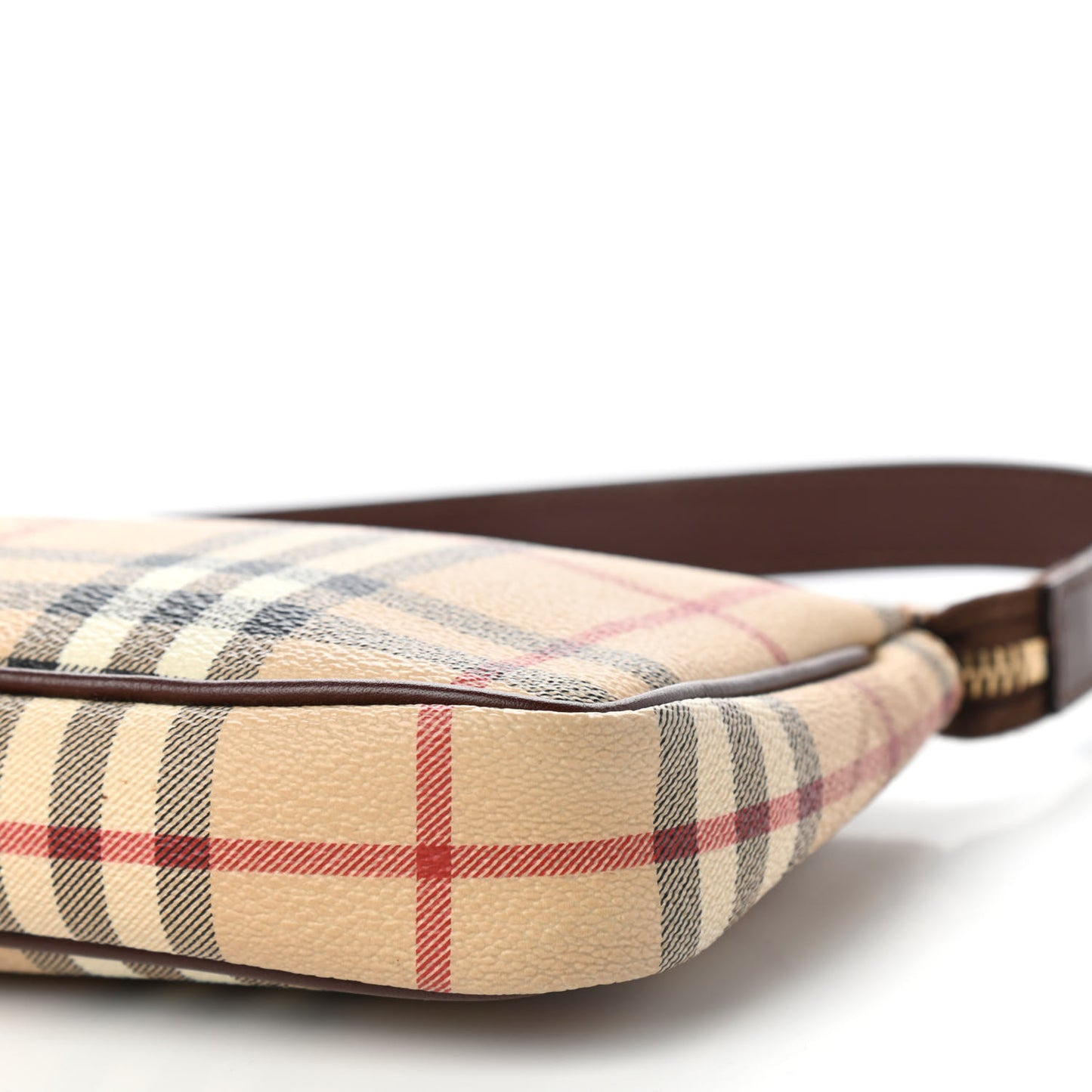 Haymarket Check Pochette Chocolate