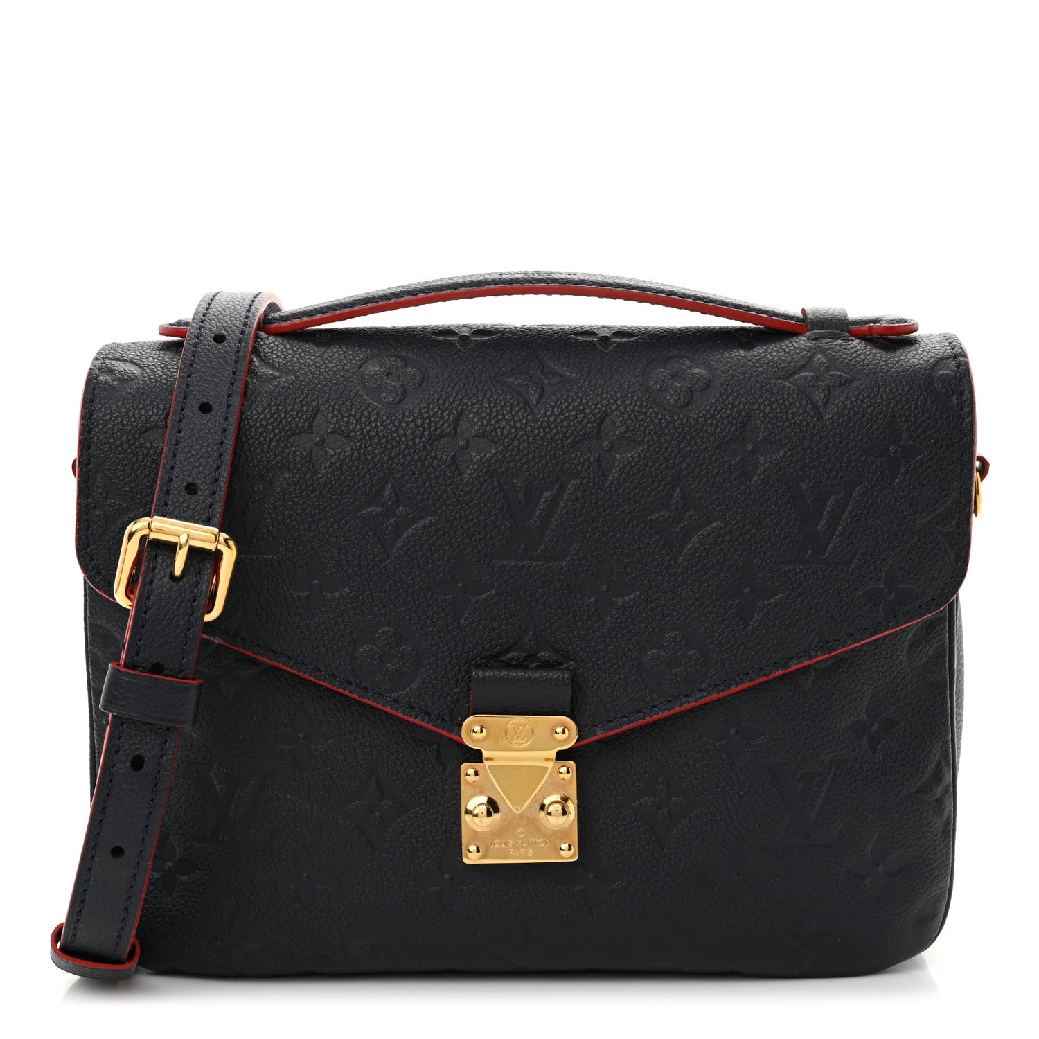 Louis Vuitton Empreinte Pochette Metis Marine Rouge 1 of 11