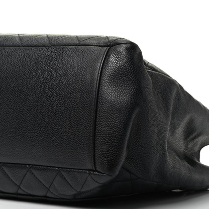Chanel Caviar Quilted Grand Shopping Tote GST Black 9 of 9