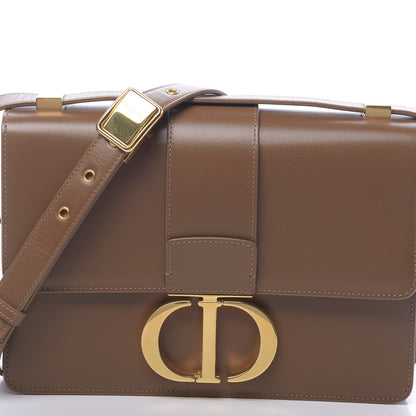 Christian Dior Smooth Calfskin 30 Montaigne Flap Bag Brown 7 of 10